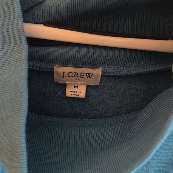 J Crew button collar sweatshirt - Picture 4 of 4